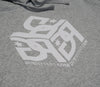 gepfeffert.com® Hoodie  - GP-Logo (weiß) - gepfeffert.com