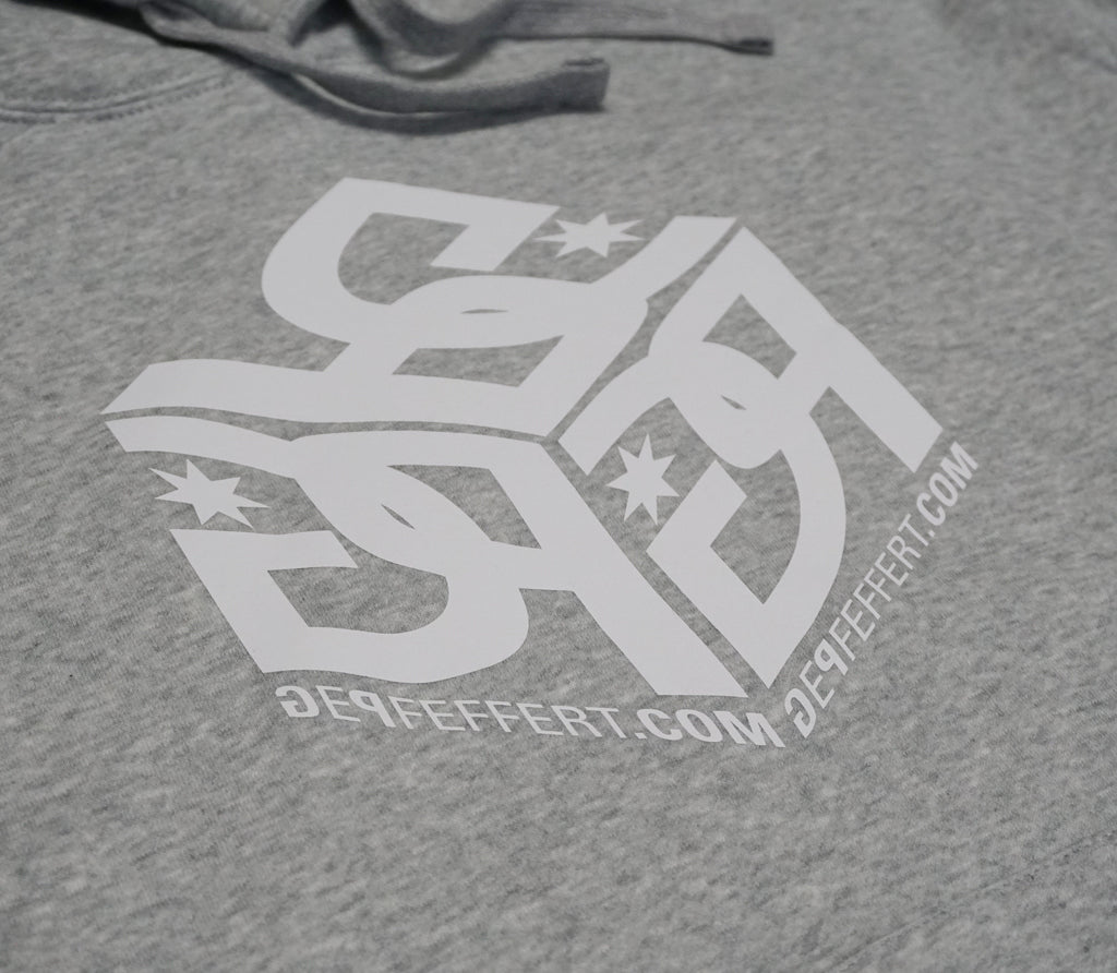 gepfeffert.com® Hoodie  - GP-Logo (weiß) - gepfeffert.com