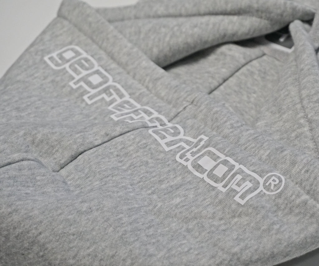 gepfeffert.com® Hoodie  - GP-Logo (weiß) - gepfeffert.com