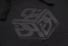 gepfeffert.com® Hoodie (schwarz)  - GP-Logo (schwarz) - gepfeffert.com
