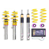 KW V3 Gewindefahrwerk INOX 35-65mm (55mm Klemmung) VW GOLF 7 3528000N - gepfeffert.com