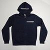 gepfeffert.com® Hoodie-Zipper GRAU/SCHWARZ/PINK - gepfeffert.com