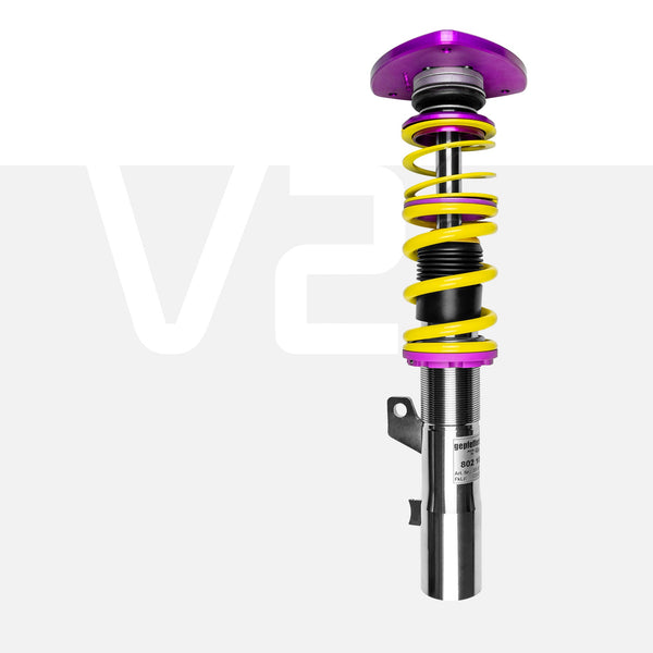 gepfeffert.com Gewindefahrwerk V2 Golf VIII Ø 55mm (tiefe Ausführung mit Sturzdomlager) - gepfeffert.com